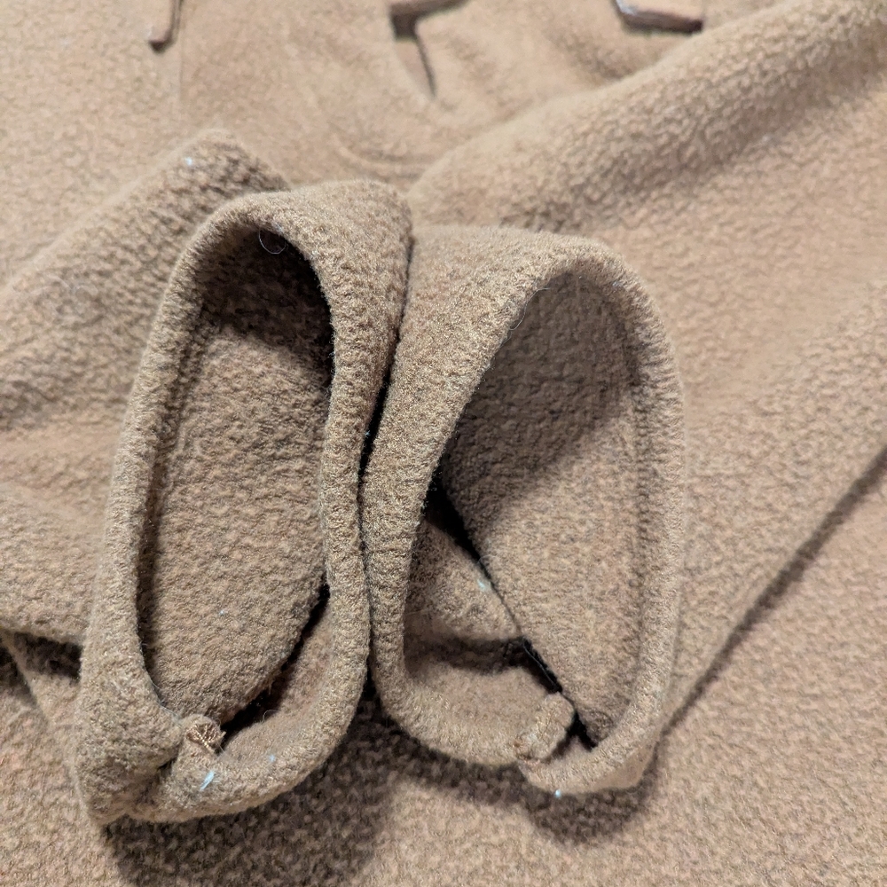 Free People Beach All Time Henley Desert Topaz Tan Pullover Fleece Size L - Picture 10 of 15